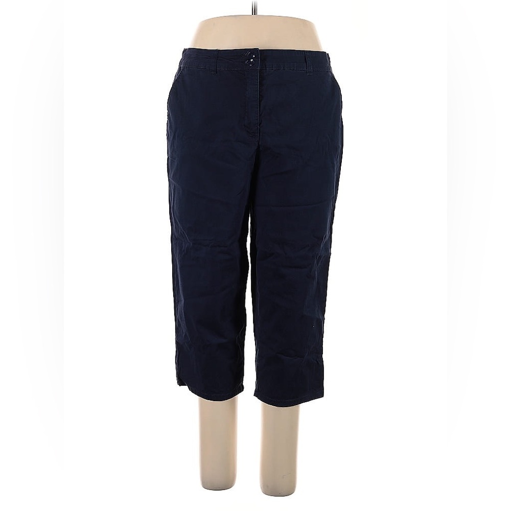 Karen Scott Navy Capris